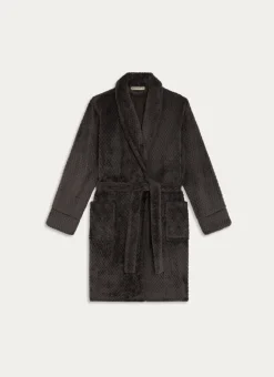 Bouchara Peignoir^PEIGNOIR EN POLAIRE EMBOSSÉ MOUTO