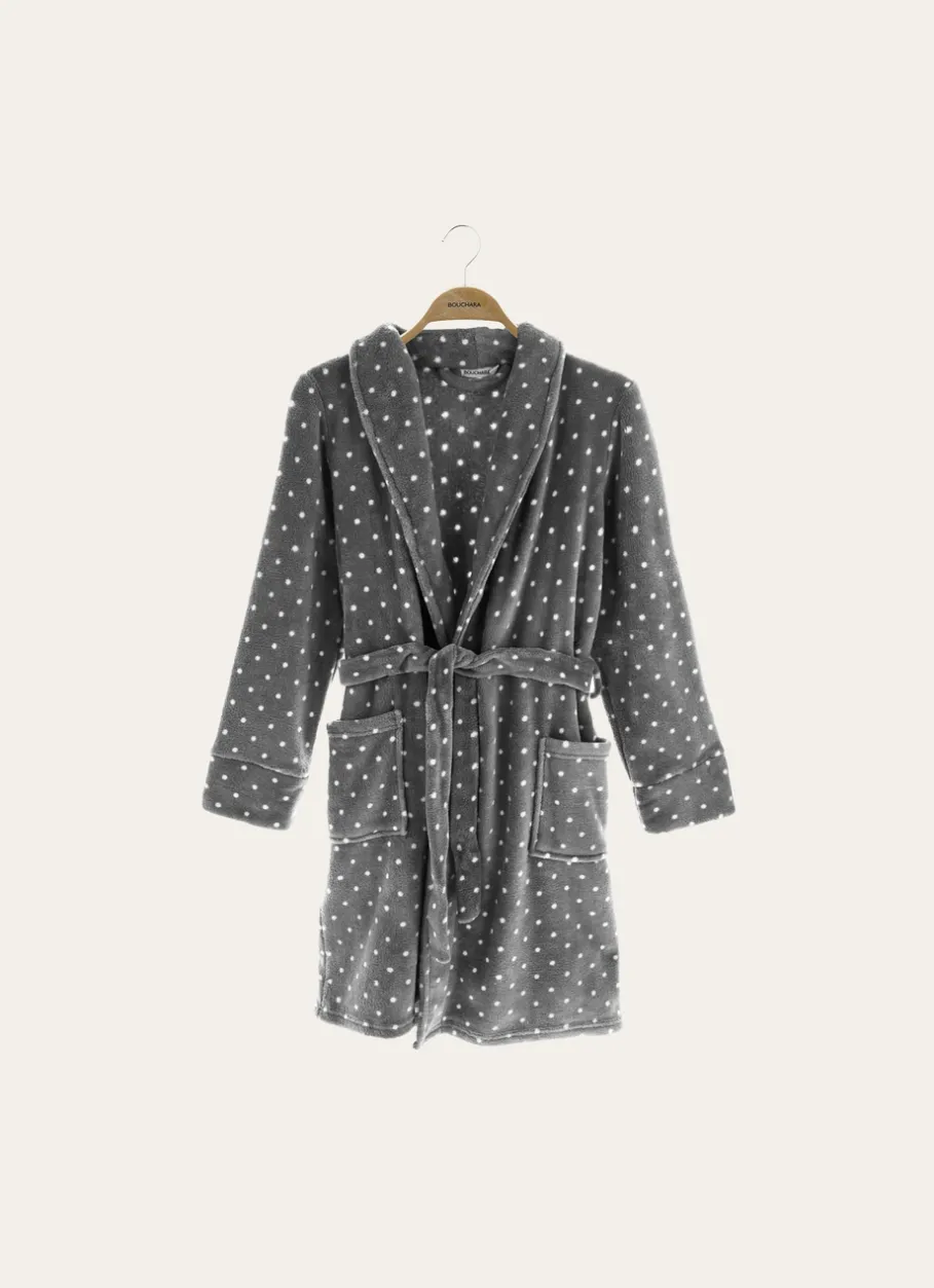 Bouchara Peignoir|Chambre De Noël^PEIGNOIR TOUT DOUX À POIS