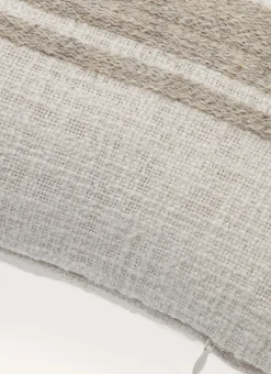 Bouchara Coussin, Coussin De Sol^PETIT COUSSIN TEXTURÉ AVEC BANDE BRODÉE EN JUTE