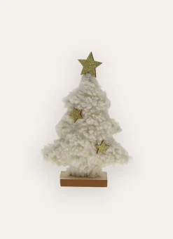 Bouchara Décoration De Noël^PETIT SAPIN DÉCORATIF EFFET FOURRURE