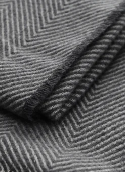 Bouchara Plaid^PLAID À MOTIFS CHEVRONS JACQUARD HANK