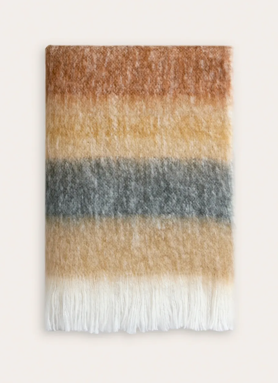 Bouchara Plaid|Chambre De Noël^PLAID À RAYURES EFFET MOHAIR