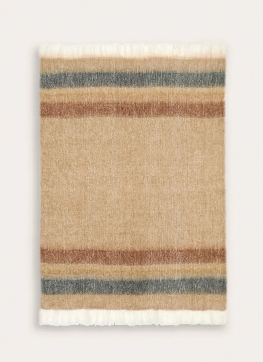 Bouchara Plaid|Chambre De Noël^PLAID À RAYURES EFFET MOHAIR