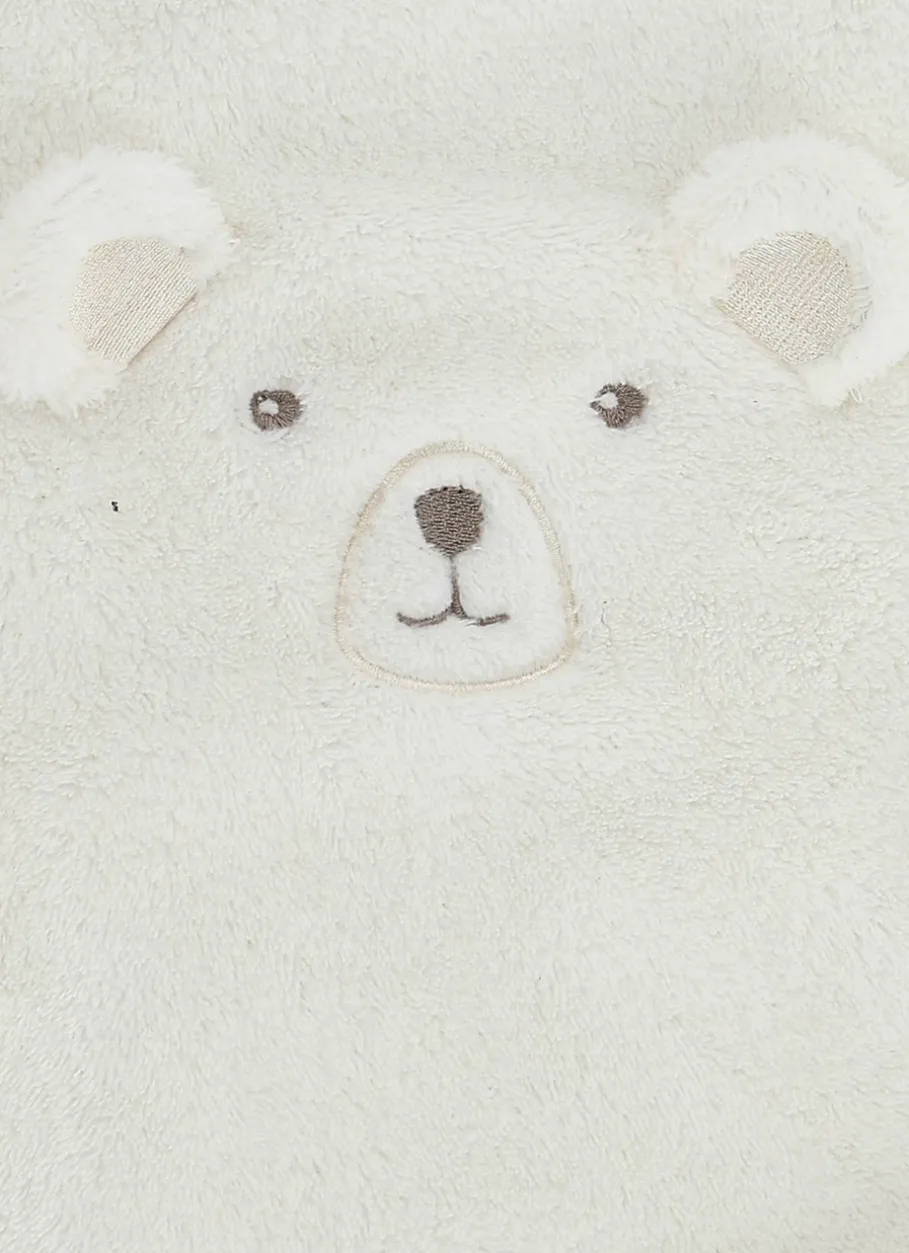 Enfant Bouchara Linge De Lit^PLAID À ROULER TÊTE D'OURS