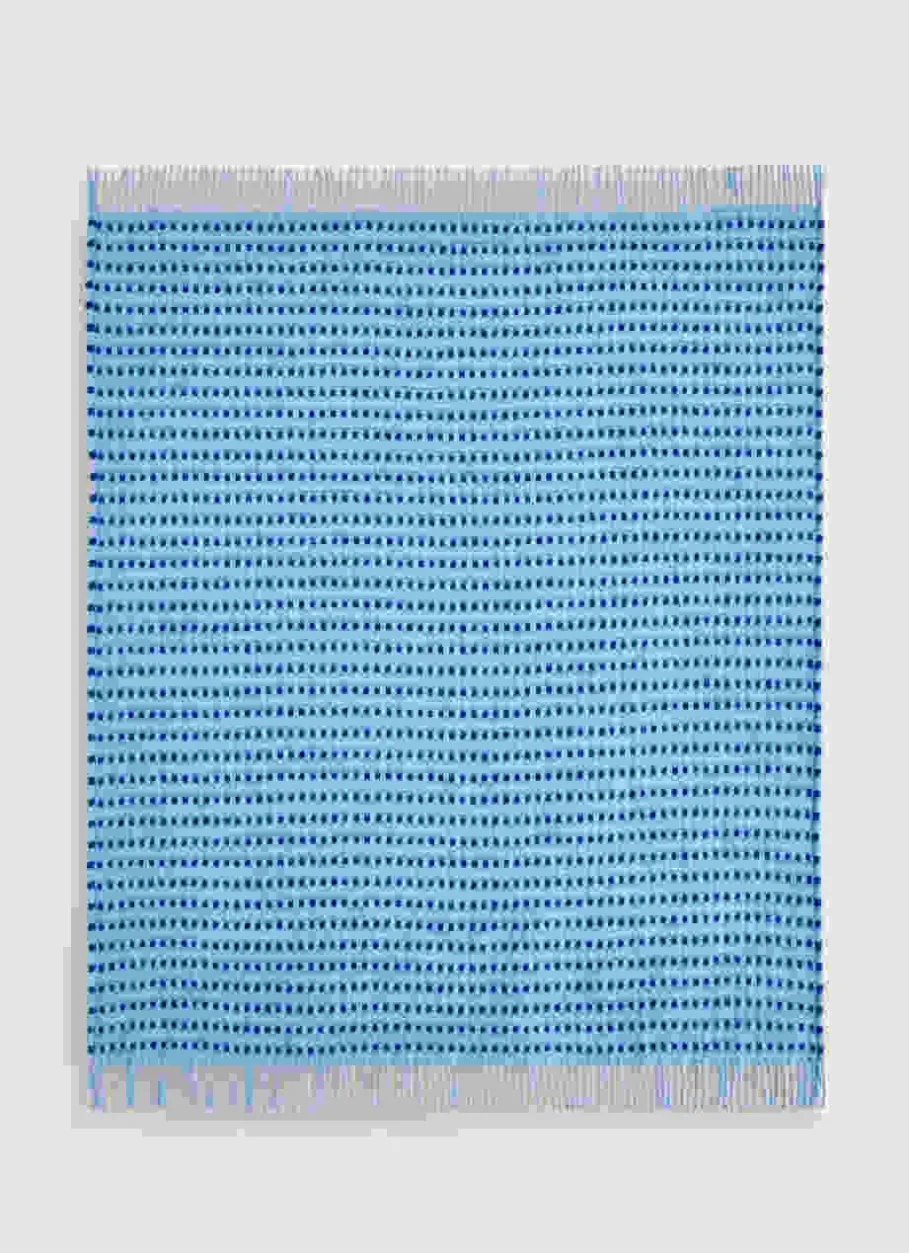 Bouchara Plaid^PLAID BICOLORE EN MÉLANGE DE LAINE