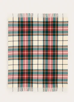 Bouchara Plaid^PLAID ÉCOSSAIS AVEC PORTE-PLAID IMITATION CUIR