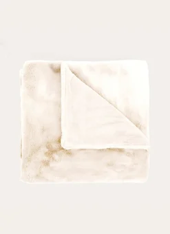 Bouchara Plaid|Jete De Lit, Edredon^PLAID EN FAUSSE FOURRURE