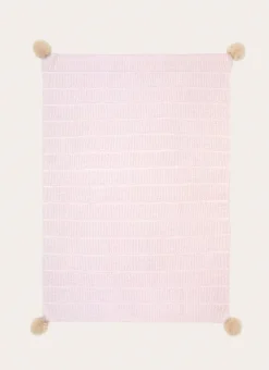 Bouchara Plaid^PLAID EN MAILLE FANTAISIE TRÈS DOUX