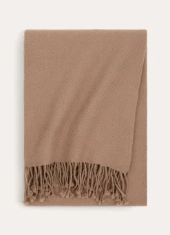 Bouchara Plaid|Jete De Lit, Edredon^PLAID TISSÉ 100% LAINE