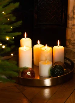 Bouchara Plat, Plateau^PLATEAU ROND EN MÉTAL BROSSÉ