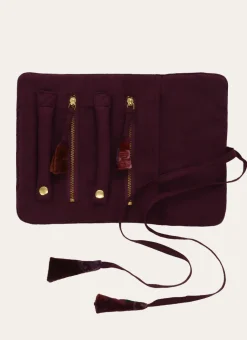 Bouchara Homewear, Accessoire^POCHETTE À BIJOUX EN VELOURS SOLAL