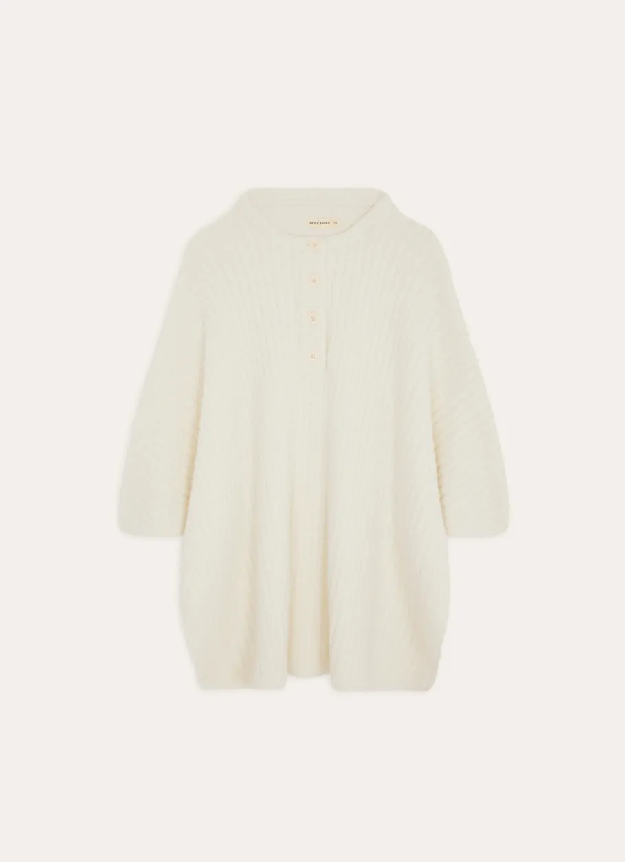 Bouchara Peignoir^PONCHO EN MAILLE CHENILLE COTELÉE