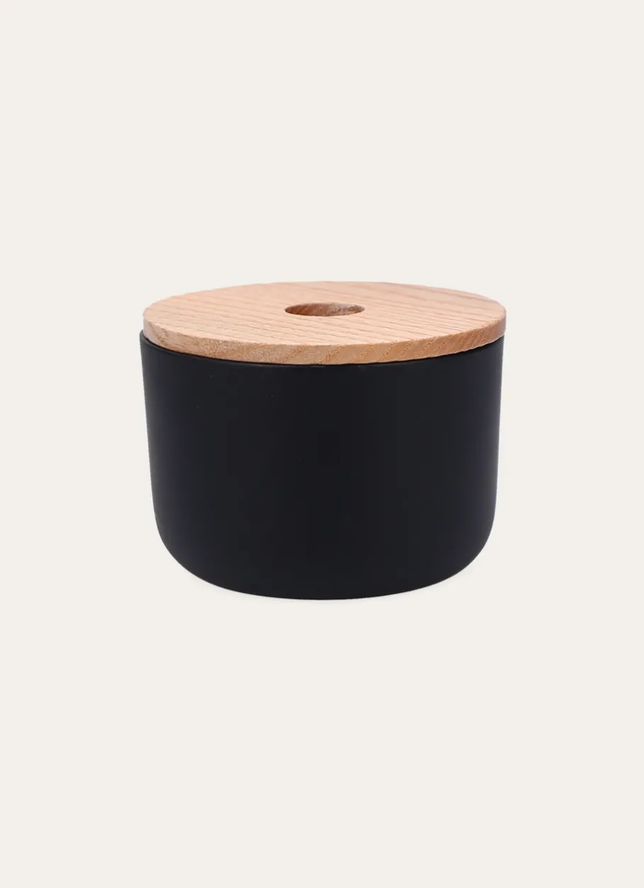 Bouchara Accessoire^POT DE SALLE DE BAIN MAT ET EN BOIS