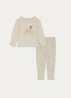 Enfant Bouchara Les Essentiels De Bebe^PYJAMA 2 PIÈCES EN COTON IMPRIMÉ EGLANTINE