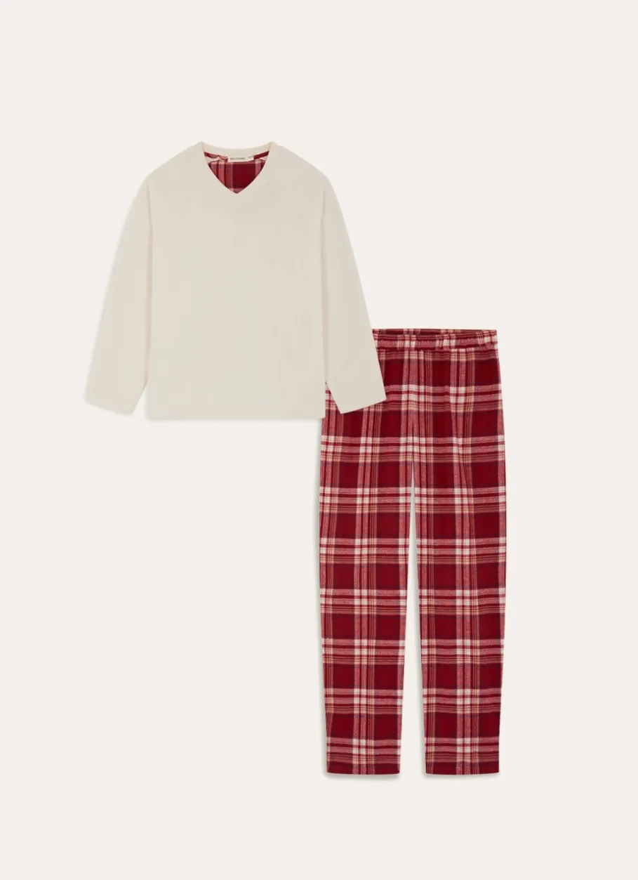 Bouchara Pyjama, Chemise De Nuit^PYJAMA HAUT POLAIRE CAROW