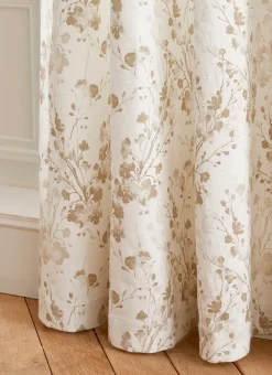 Bouchara Rideau^RIDEAU EN COTON MOTIF VÉGÉTAL ET FLORAL