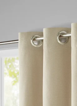 Bouchara Rideau^RIDEAU EN COTON NATTÉ UNI - H300CM