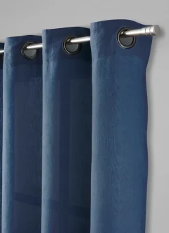 Bouchara Rideau^RIDEAU EN LIN LAVÉ UNI