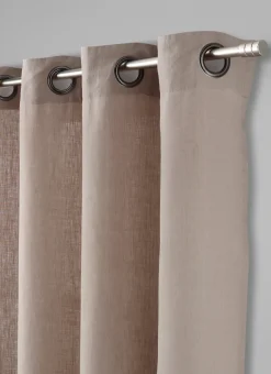 Bouchara Rideau^RIDEAU EN LIN LAVÉ UNI