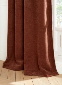 Bouchara Rideau^RIDEAU EN VELOURS CHENILLE UNI
