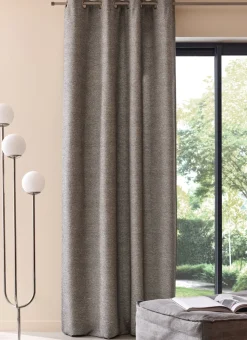 Bouchara Rideau^RIDEAU FANTAISIE AVEC MICRO MOTIF EN JACQUARD