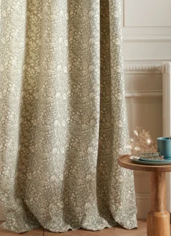 Bouchara Rideau^RIDEAU IMPRIMÉ FLEURS INDIENNES