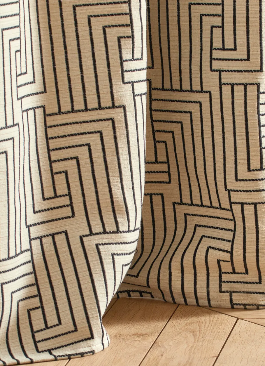 Bouchara Rideau^RIDEAU JACQUARD BICOLORE