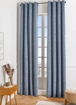 Bouchara Rideau^RIDEAU JACQUARD MOTIF VÉGÉTAL TESS