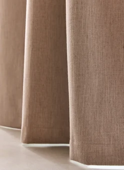 Bouchara Occultant, Thermique^RIDEAU OCCULTANT ASPECT AVEC LIN