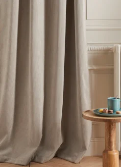 Bouchara Occultant, Thermique|Rideau^RIDEAU TAMISANT UNI EN VELOURS CÔTELÉ