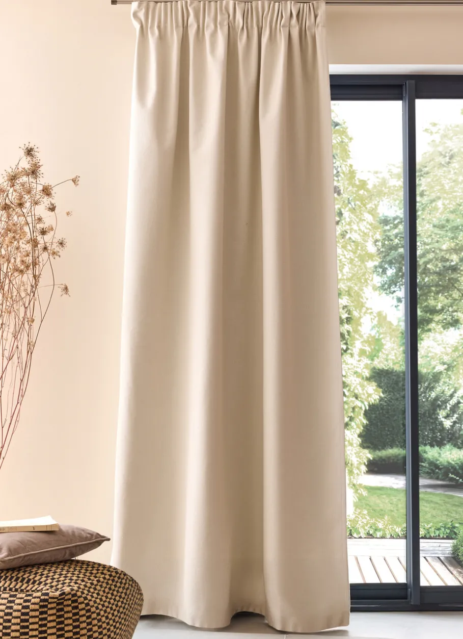 Bouchara Occultant, Thermique^RIDEAU TEXTURÉ OCCULTANT