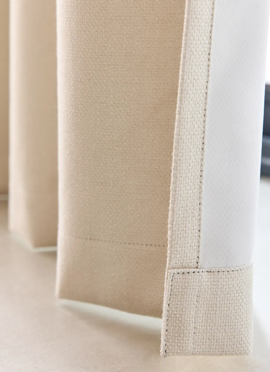 Bouchara Occultant, Thermique^RIDEAU TEXTURÉ OCCULTANT