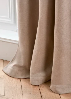 Bouchara Occultant, Thermique|Rideau^RIDEAU THERMIQUE UNI EFFET VELOURS MAT