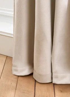 Bouchara Occultant, Thermique|Rideau^RIDEAU THERMIQUE UNI EFFET VELOURS MAT