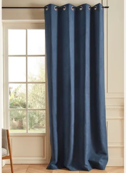 Bouchara Occultant, Thermique|Rideau^RIDEAU THERMIQUE UNI EFFET VELOURS MAT