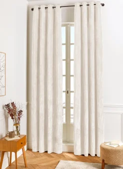 Bouchara Rideau^RIDEAU UNI EN VELOURS CÔTELÉ TERRY