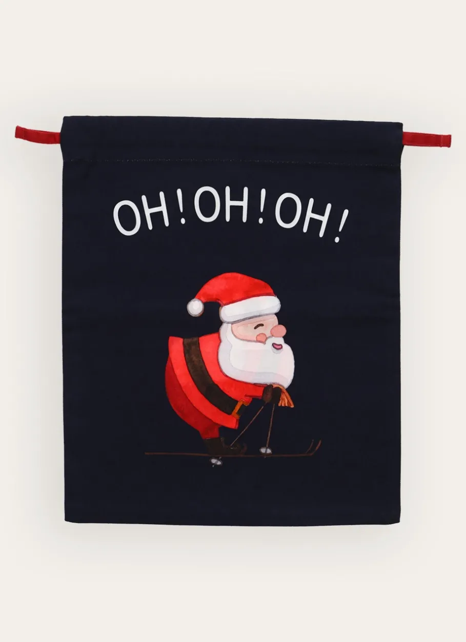 Bouchara Accessoire^SAC À LINGE À MOTIF PÈRE NOËL