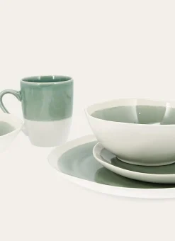 Bouchara Plat, Plateau^SALADIER EN GRÈS RÉACTIF