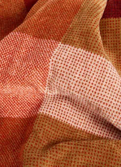 Bouchara Linge De Bain Fantaisie^SERVIETTE DE BAIN EN VELOURS À CARREAUX