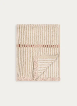 Bouchara Linge De Bain Fantaisie^SERVIETTE DE TOILETTE À RAYURES