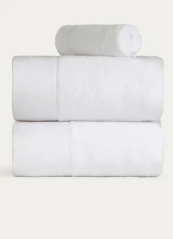 Bouchara Linge De Bain Uni^SERVIETTE DE TOILETTE COTON MOELLEUX ZÉRO TORSION