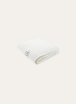 Bouchara Linge De Bain Fantaisie^SERVIETTE DE TOILETTE EN VELOURS BRODÉE 500GR
