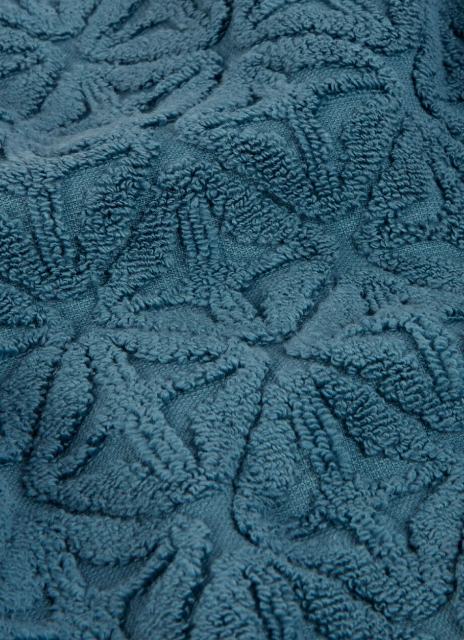 Bouchara Linge De Bain Uni^SERVIETTE DE TOILETTE JULIAN À MOTIF GÉOMÉTRIQUE