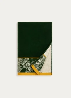 Bouchara Linge De Bain Fantaisie^SERVIETTE DE TOILETTE LITEAU JACQUARD VÉGÉTAL