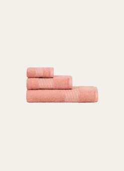 Bouchara Linge De Bain Uni^SERVIETTE INVITÉ COTON BIO JACQUARD GAUFRÉ 450GR