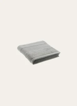 Bouchara Linge De Bain Uni^SERVIETTE INVITÉ COTON BIO JACQUARD GAUFRÉ 450GR