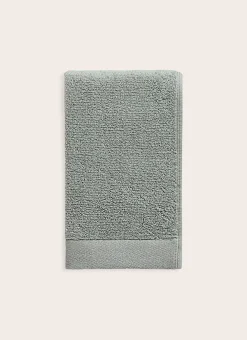 Bouchara Linge De Bain Uni^SERVIETTE INVITÉ COTON MOELLEUX ZÉRO TORSION