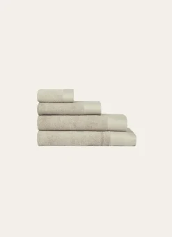 Bouchara Linge De Bain Uni^SERVIETTE INVITÉ COTON MOELLEUX ZÉRO TORSION