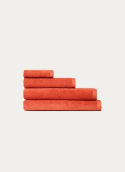 Bouchara Linge De Bain Uni^SERVIETTE INVITÉ EN COTON UNI BASIL