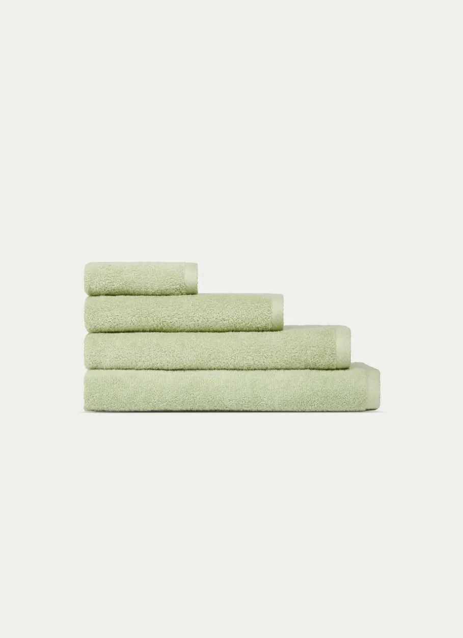 Bouchara Linge De Bain Uni^SERVIETTE INVITÉ EN COTON UNI BASIL